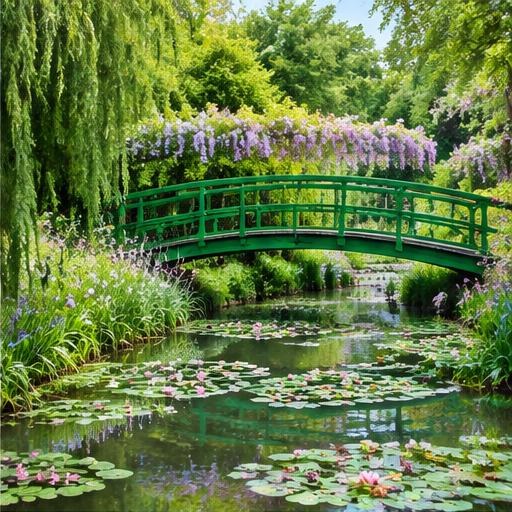 Paris - Giverny (Monet’in Bahçesi) — temsili görsel